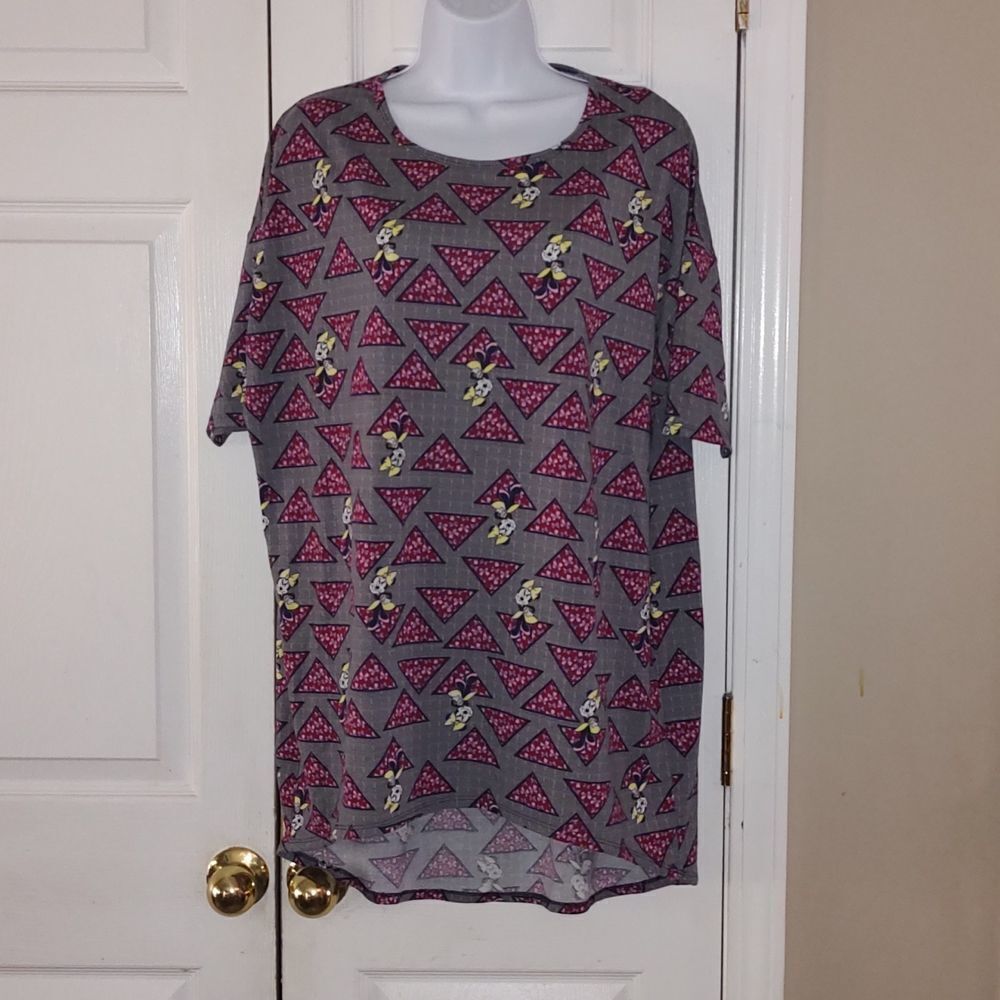 LuLaRoe Disney Irma Minnie Mouse Tunic   Sz S